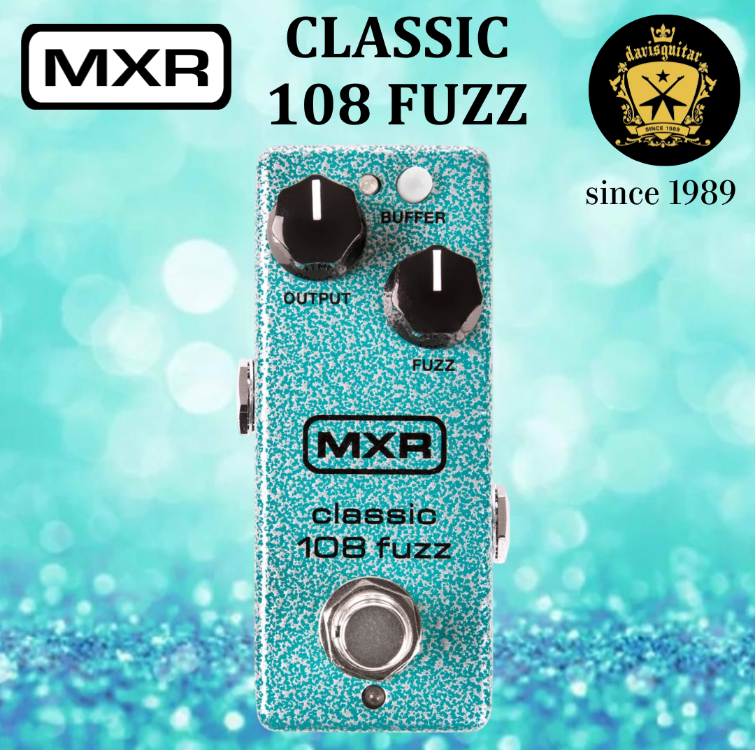 MXR M296 Classic 108 Fuzz Mini Guitar Pedal