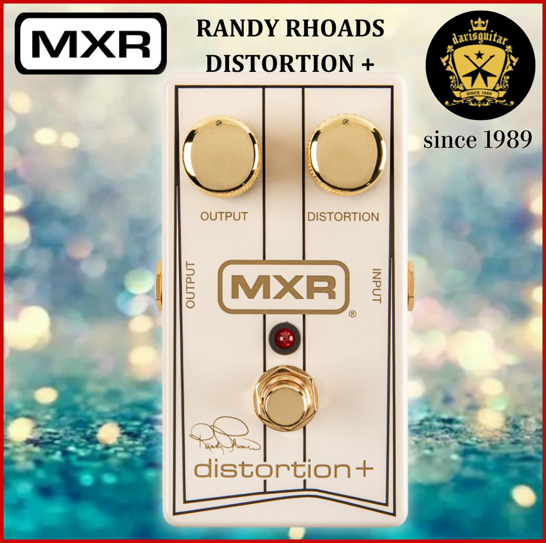 MXR Randy Rhoads Special Edition Distortion +RR104C Electric Guitar Pedal