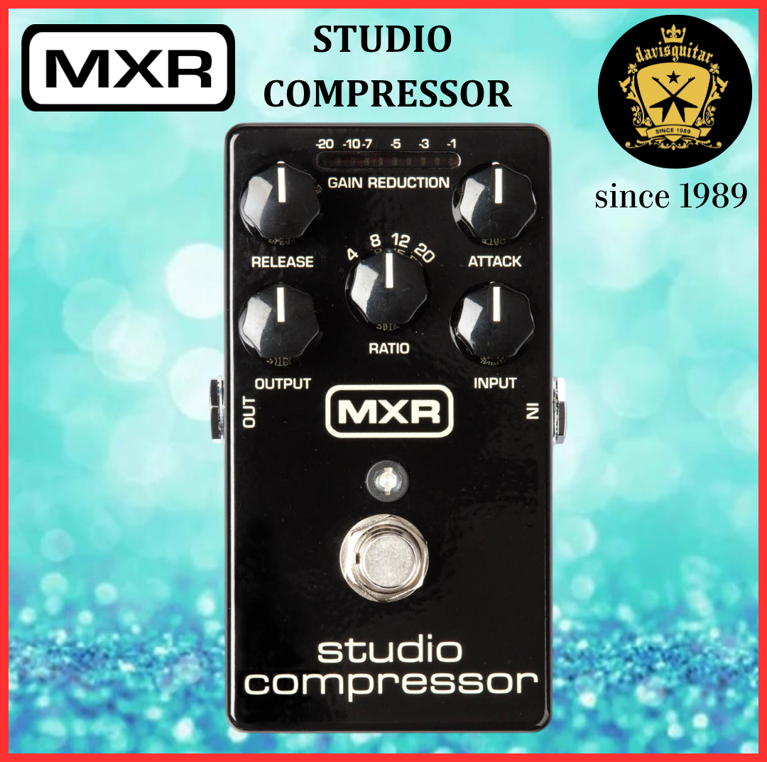 MXR Pedal Studio Compressor M76 Guitar Effect