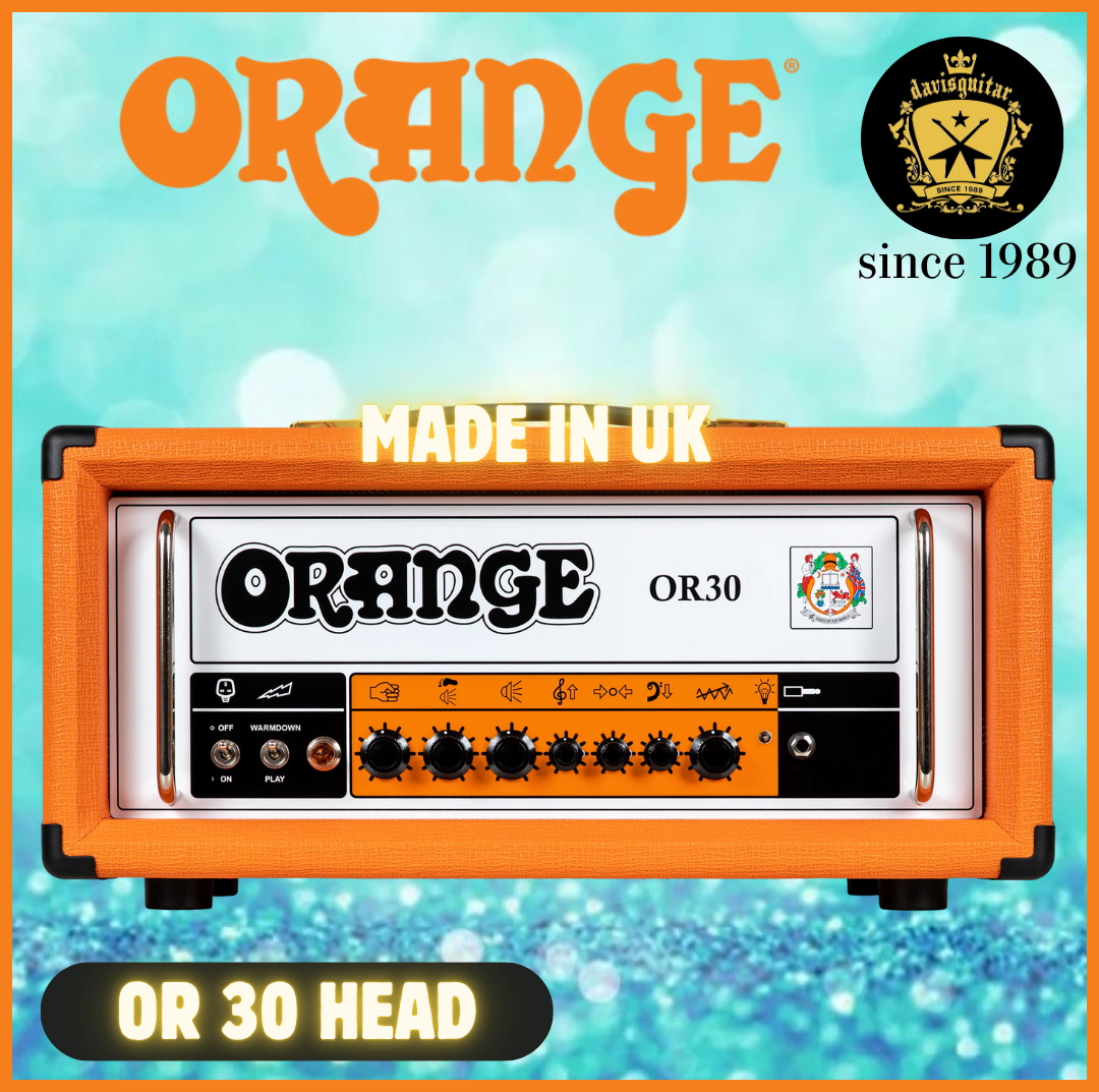 Orange Amp OR30 Head 30 watts Electric Guitar Amp Made In UK