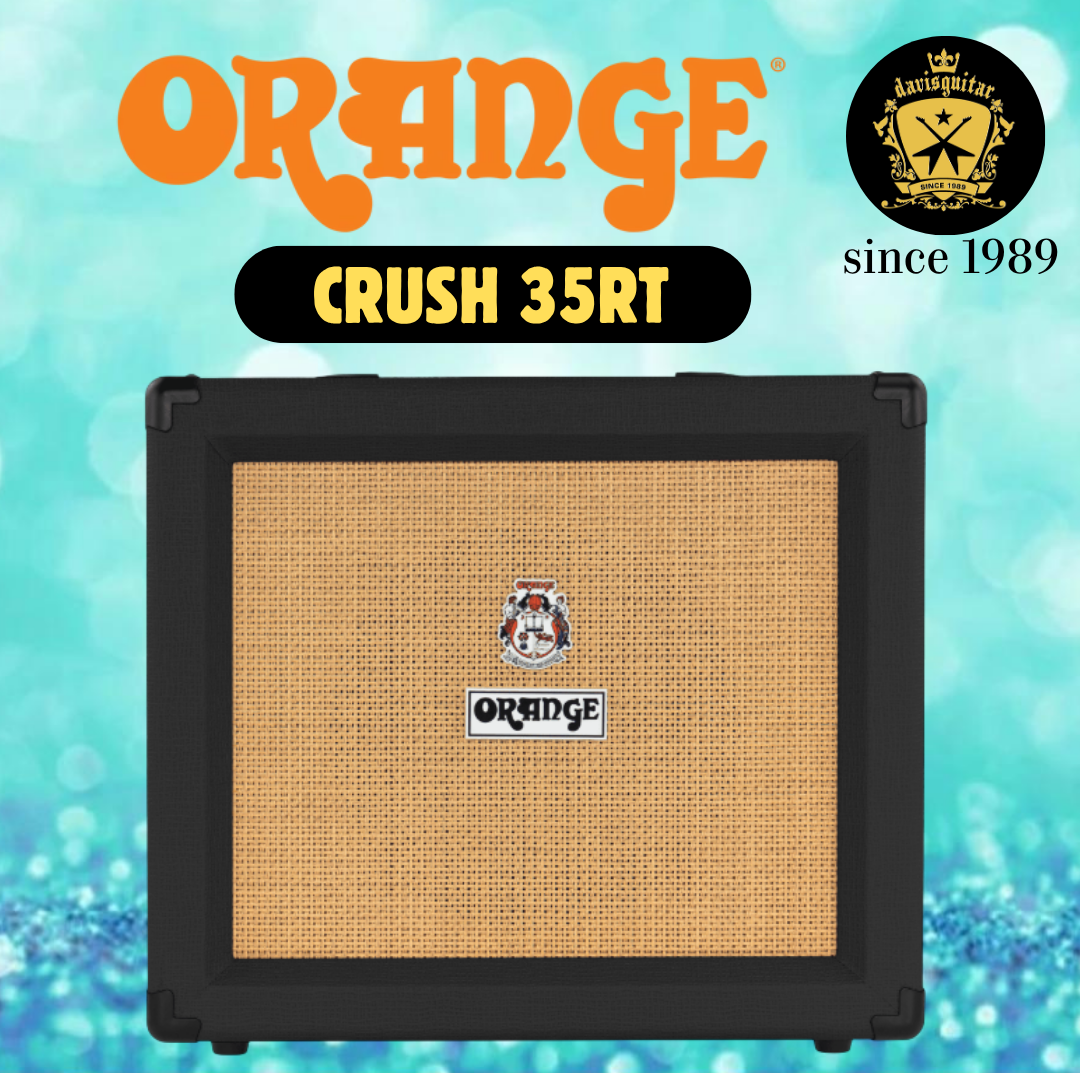 Orange Crush 35RT Electric Guitar Amplifier 35 Watt 2 Channel Combo Black