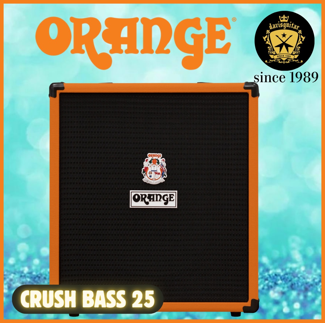 Orange Amp Crush bass Combo 50 watts with Built In Tuner