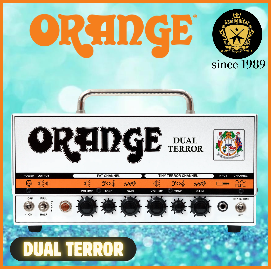 Orange Amp Dual Terror Head 30/15/7 WATTS RMS (SWITCHABLE)