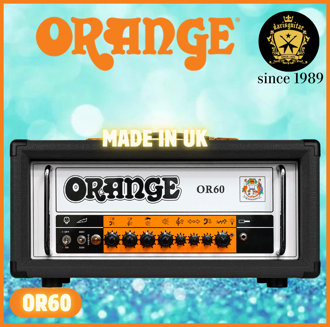 Orange Amp OR60 Head 60 watts Electric Guitar Amp Made In UK