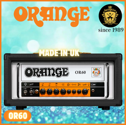 Orange Amp OR60 Head 60 watts Electric Guitar Amp Made In UK
