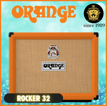 Orange Rocker 32 Electric Guitar Amp 30 Watt All Valve Stereo Combo