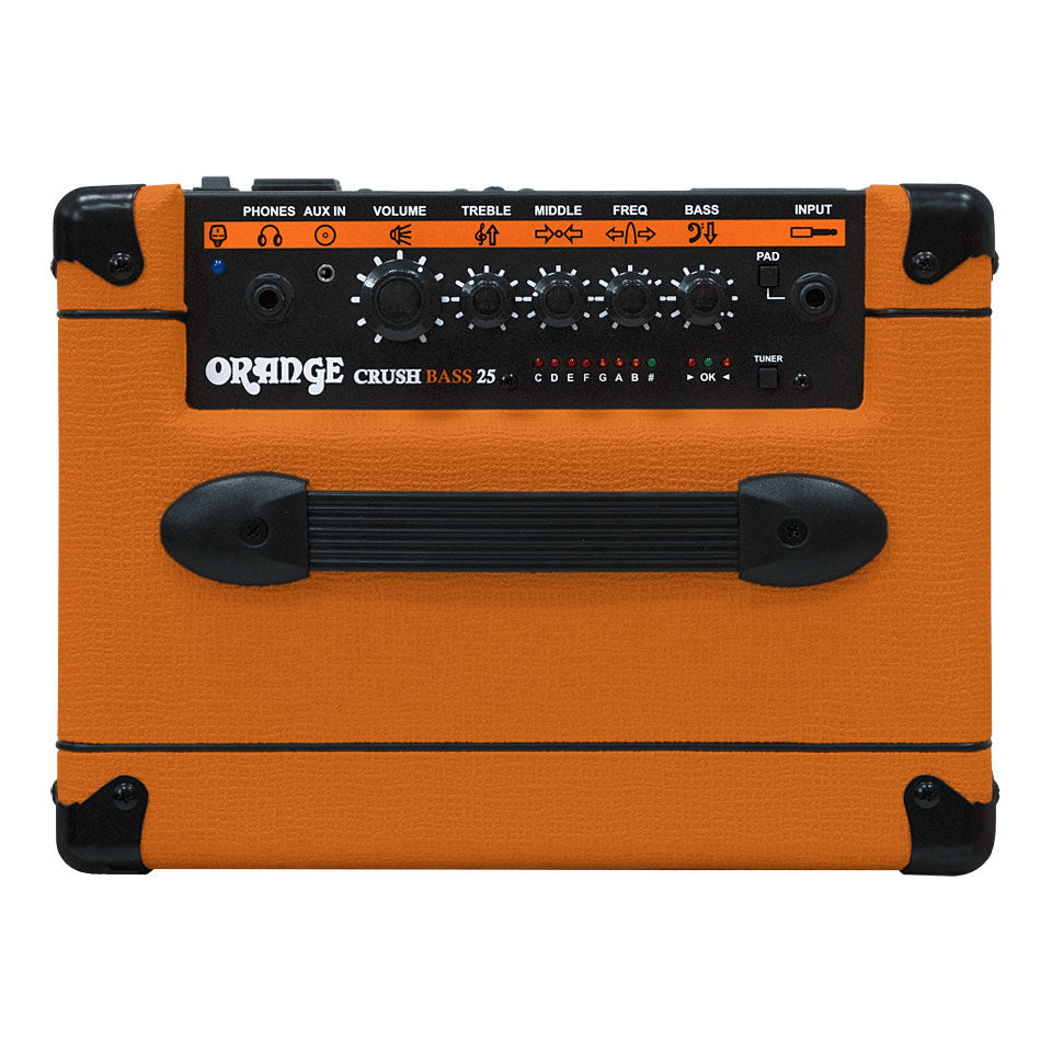 Orange Amplifier Crush Bass 25 watts Combo