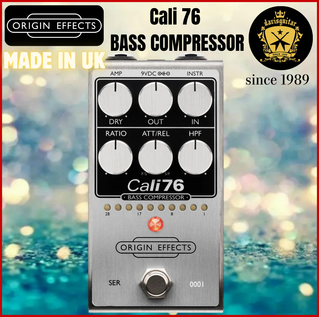 Origin Effects Cali 76 Bass Compressor Guitar Effect Pedal