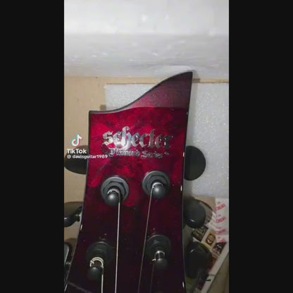 Schecter C-1 FR S Apocalypse Sustainiac Electric Guitar Red Reign