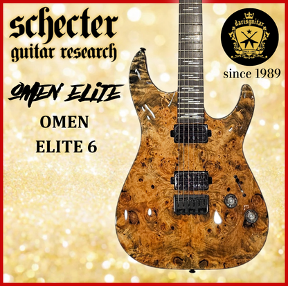 Schecter Omen Elite-6 Charcoal Electric Guitar