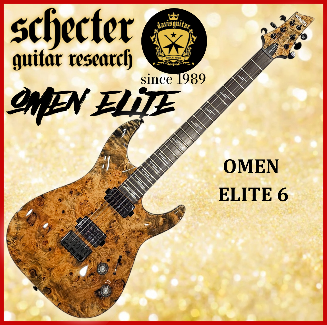 Schecter Omen Elite-6 Charcoal Electric Guitar