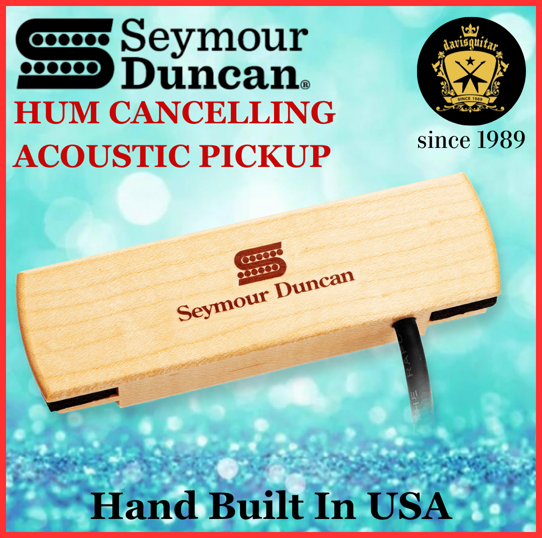 Seymour Duncan Acoustic Guitar Soundhole Pickup Woody Hum Canceling SA-3HC