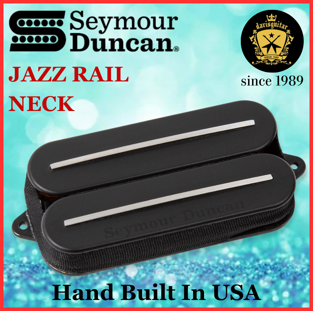 Seymour Duncan Jazz Rail Neck Black Electric Guitar Pickup Sh-2n