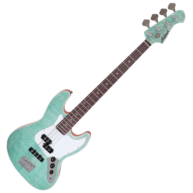 Aria Pro II 4 Strings Electric Bass Guitar STB-AE200 OPGR Opal Green