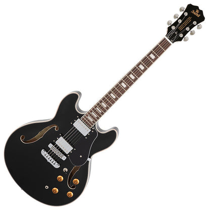 Aria Pro II Jazz Hollow Body Electric Guitar TA-200 BK Black