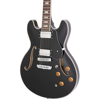 Aria Pro II Jazz Hollow Body Electric Guitar TA-200 BK Black