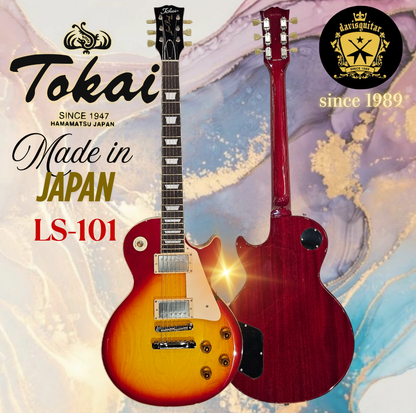 Tokai Electric Guitar LS-101 Cherry Sunburst Made In Japan