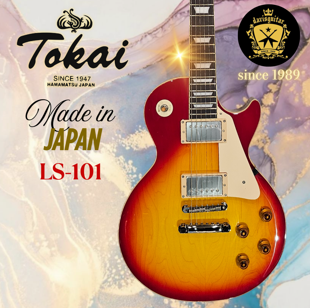 Tokai Electric Guitar LS-101 Cherry Sunburst Made In Japan