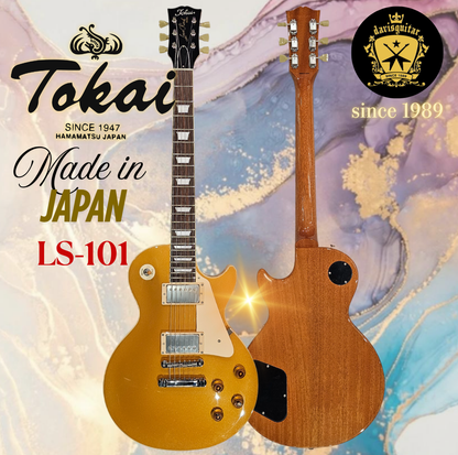 Tokai Electric Guitar LS-101 Gold Top Made In Japan