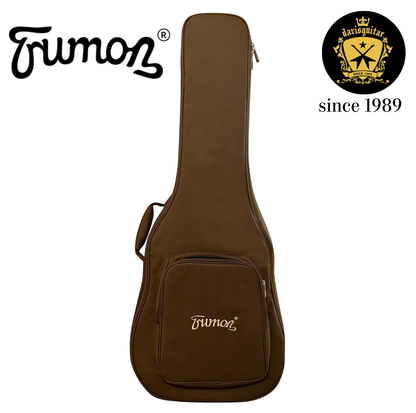 Trumon Acoustic Electric Guitar 36 Inches  TS-MINI-15 Solid Sitka Spruce Top and Mahogany Side and Back