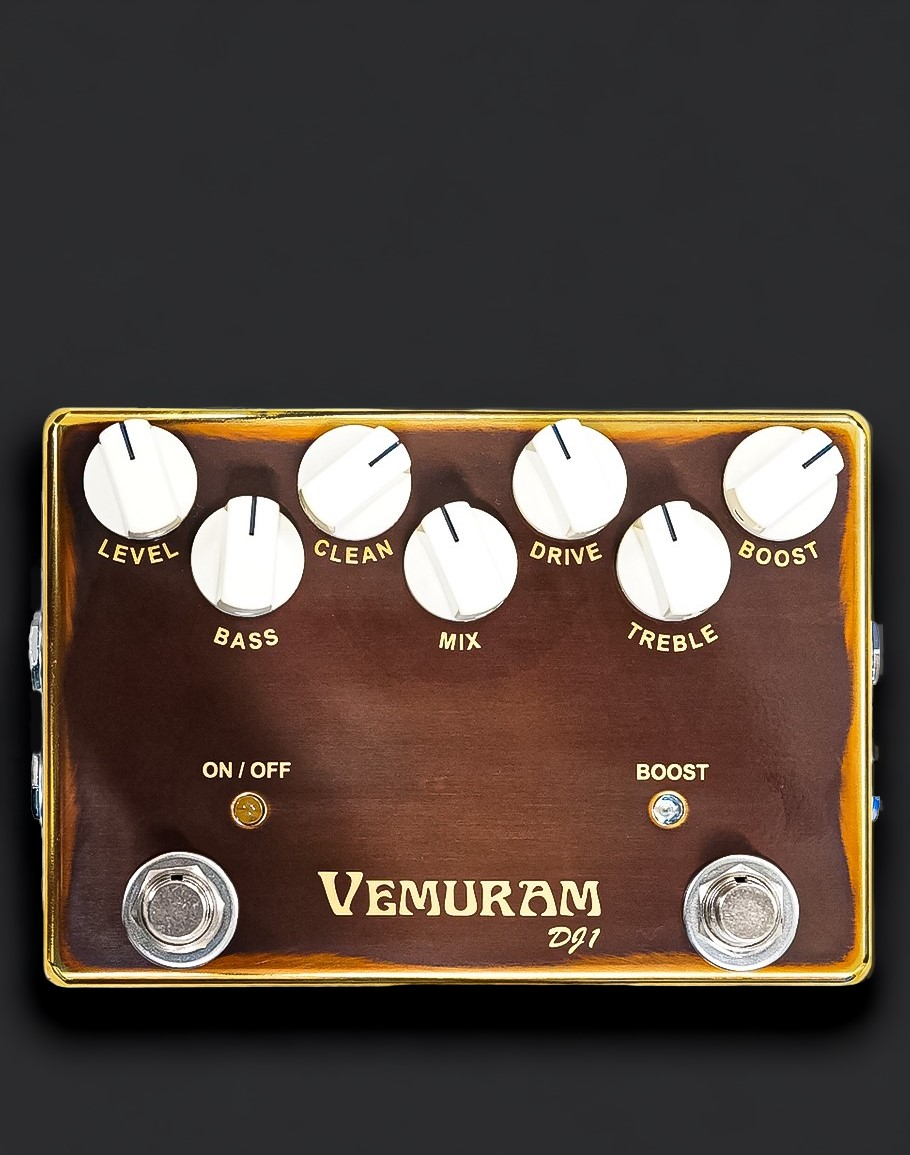 Vemuram DJ1 Bass Overdrive-Distortion - Davis Guitar