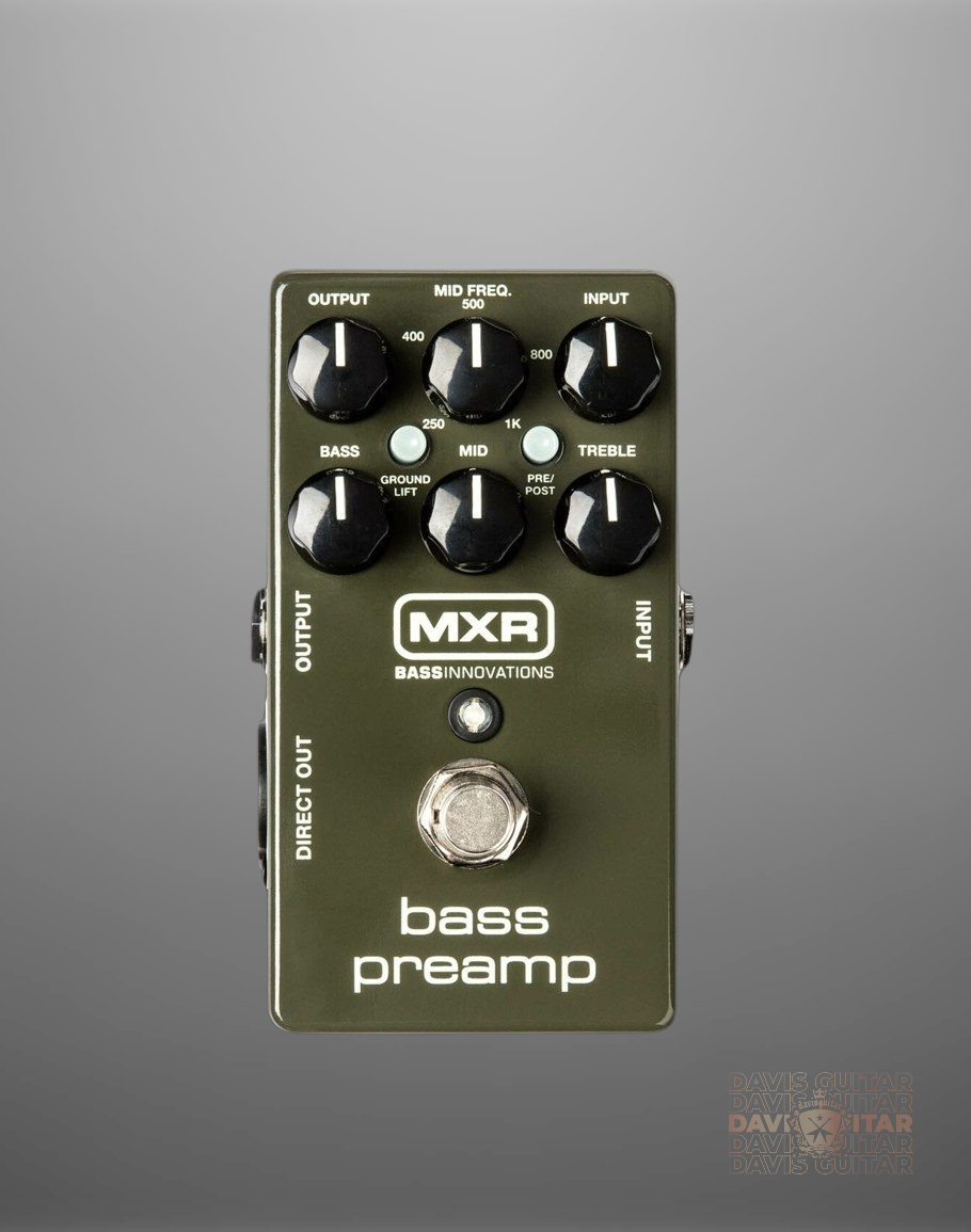 MXR Bass Preamp - Davis Guitar