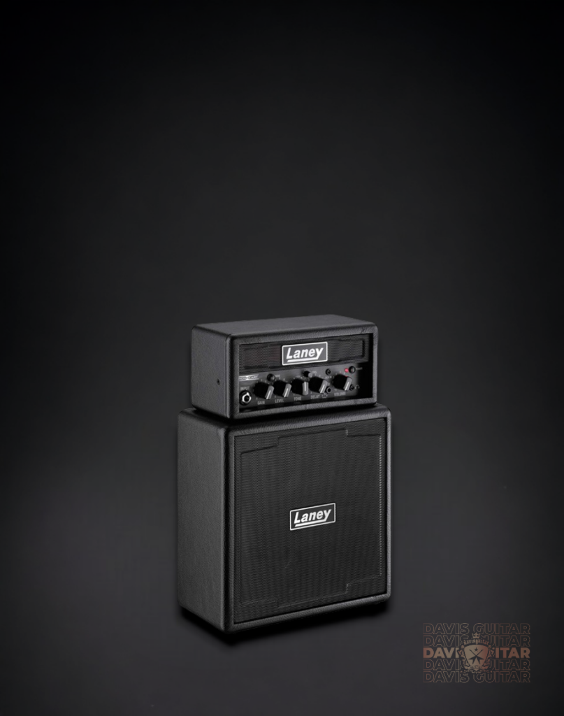 Laney Battery Powered Amp Mini Stack Ironheart Davis Guitar