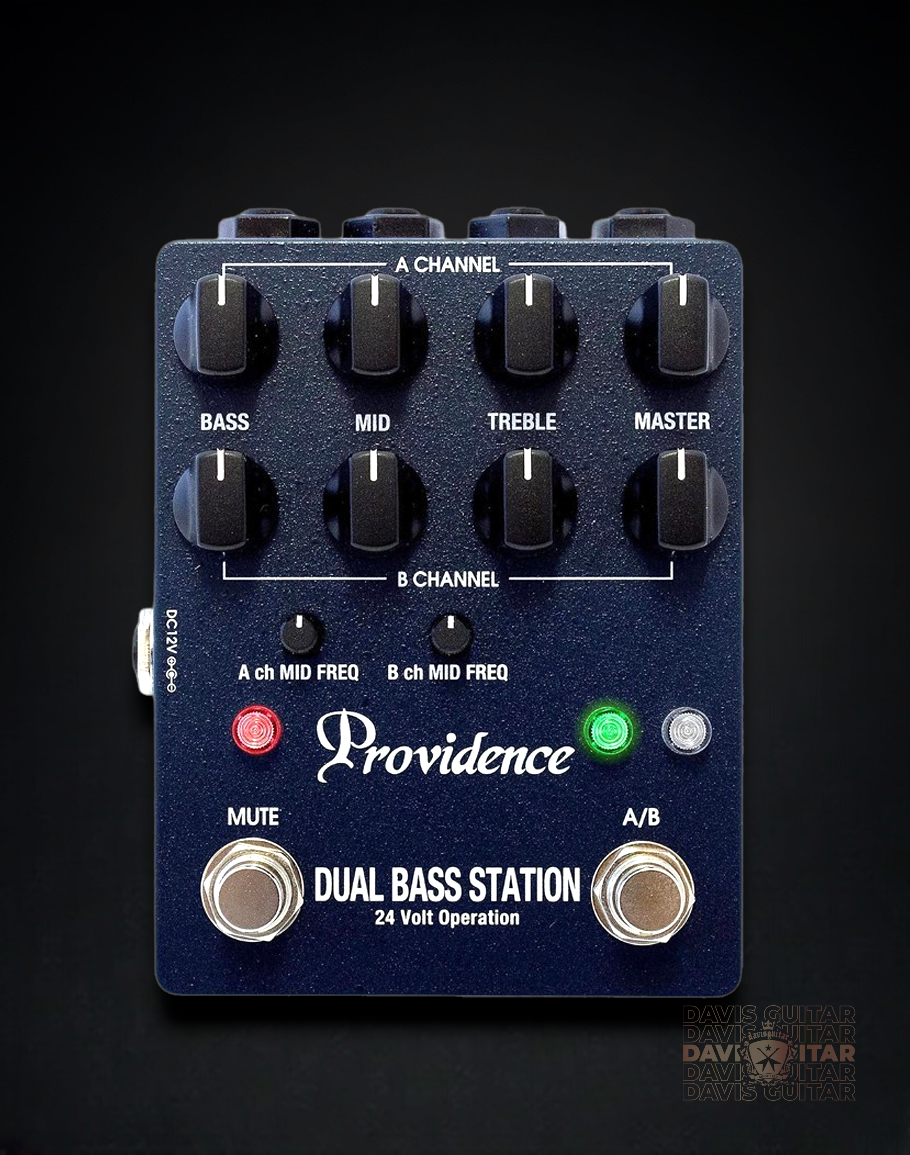Providence Dual Bass Station 2 Channel Preamp - Davis Guitar
