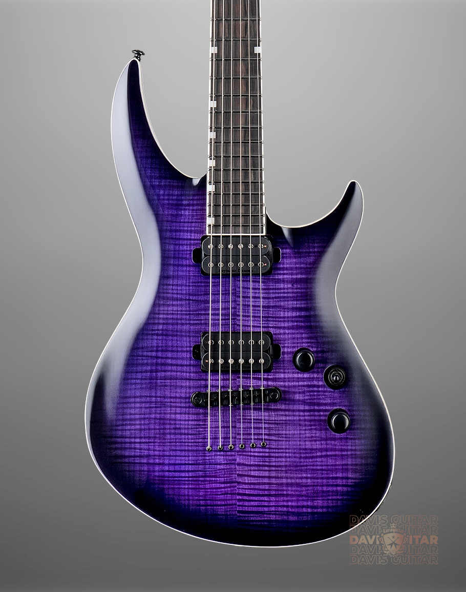 cheap purple guitar