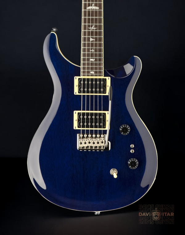 PRS SE Standard 24-08 - Translucent Blue - Davis Guitar