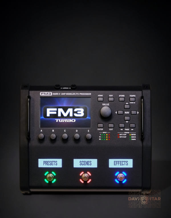 Fractal FM3 Turbo MKII - Amp Modeler/Multi-FX - Davis Guitar