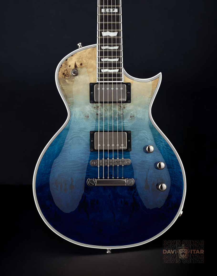 ESP E-II Eclipse BM - Blue Natural Fade - Davis Guitar